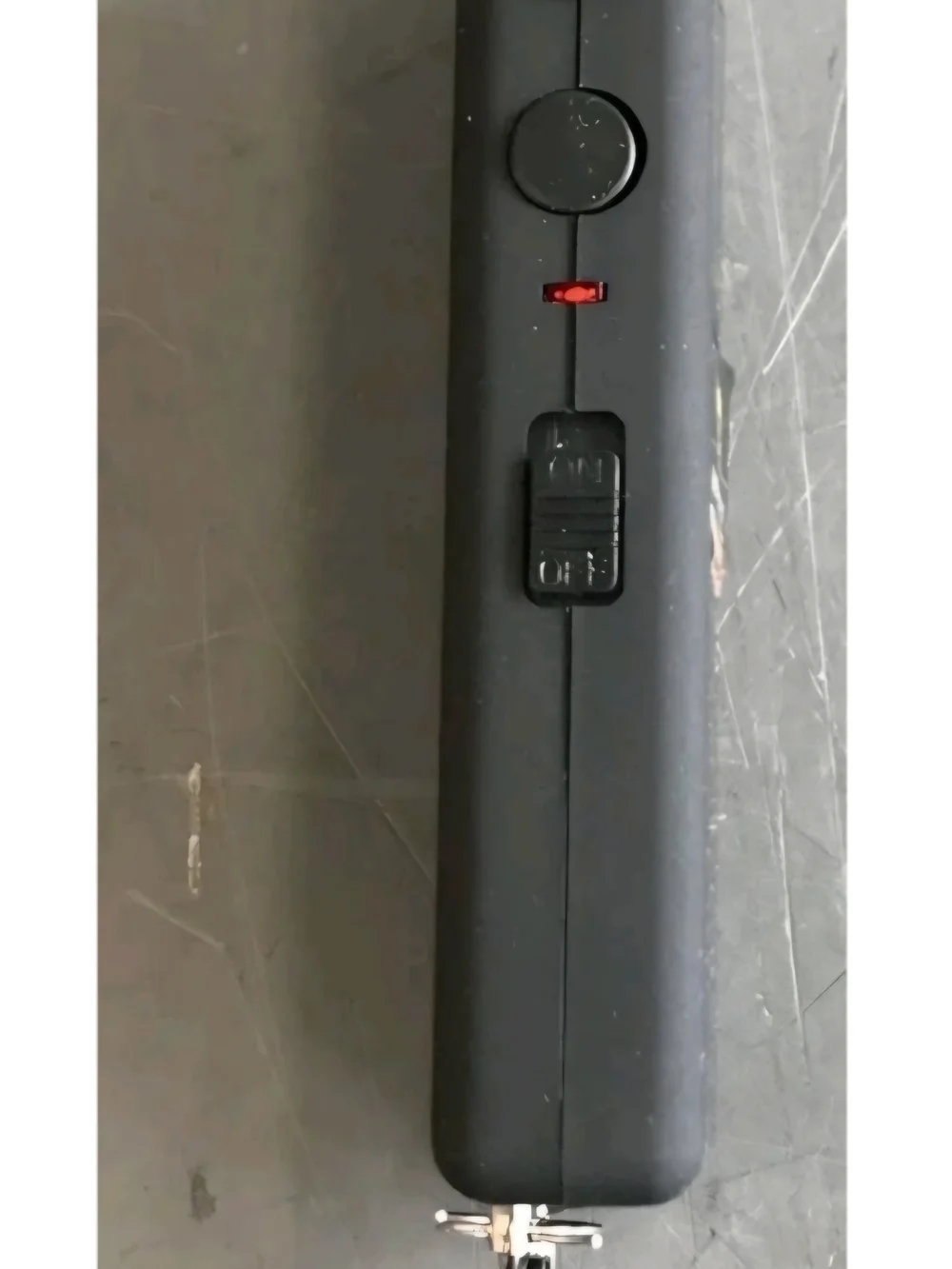 Mini Taser Keychain with LED Flashlight - Black